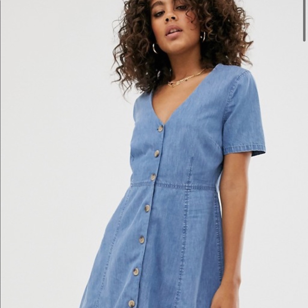 Asos denim dress